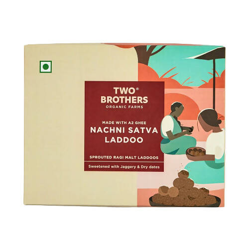 Two Brothers Organic Farms Nachni Satva Laddoo | Grocsy