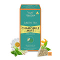 TEAFORA Chamomile Mint Green Tea | 20 Count Pyramid Tea Bags | Grocsy