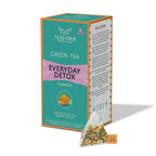 TEAFORA Everyday Detox Green Tea Bags | 20 Count Pyramid Tea Bags | Grocsy
