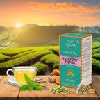 TEAFORA Everyday Detox Green Tea Bags | 20 Count Pyramid Tea Bags | Grocsy