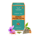 TEAFORA Saffron Kashmiri Kahwa | 20 Count Pyramid Tea Bags | Grocsy