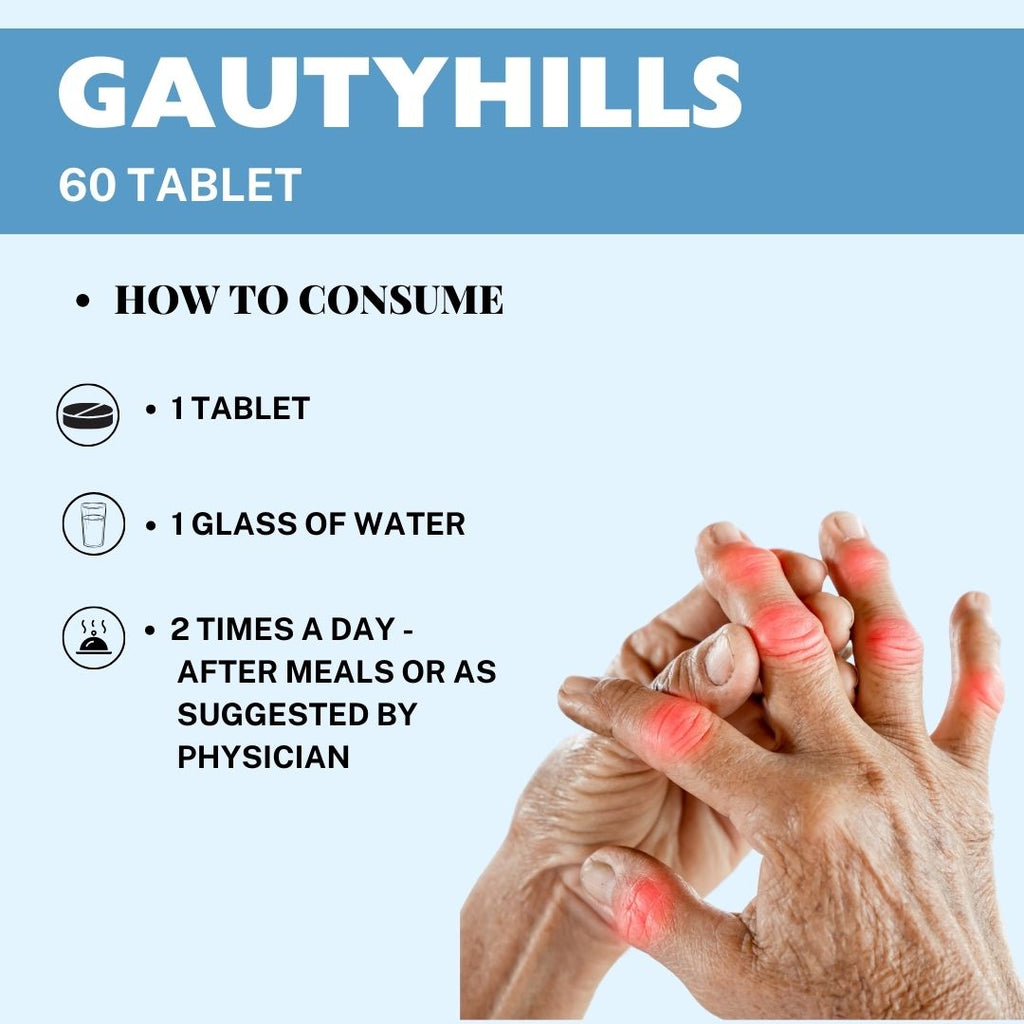 Herbal Hills Ayurveda Gautyhills Tablets | Grocsy