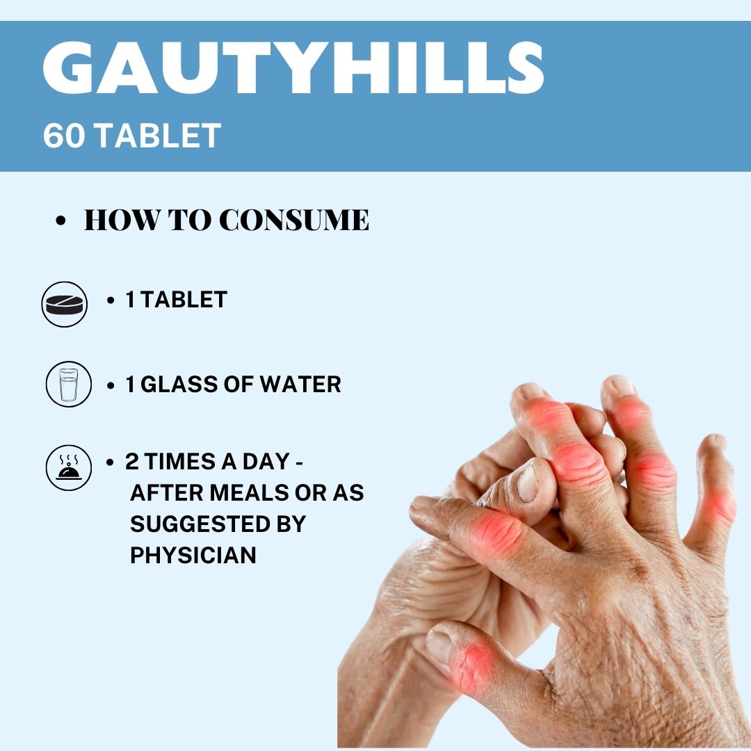 Herbal Hills Ayurveda Gautyhills Tablets | Grocsy