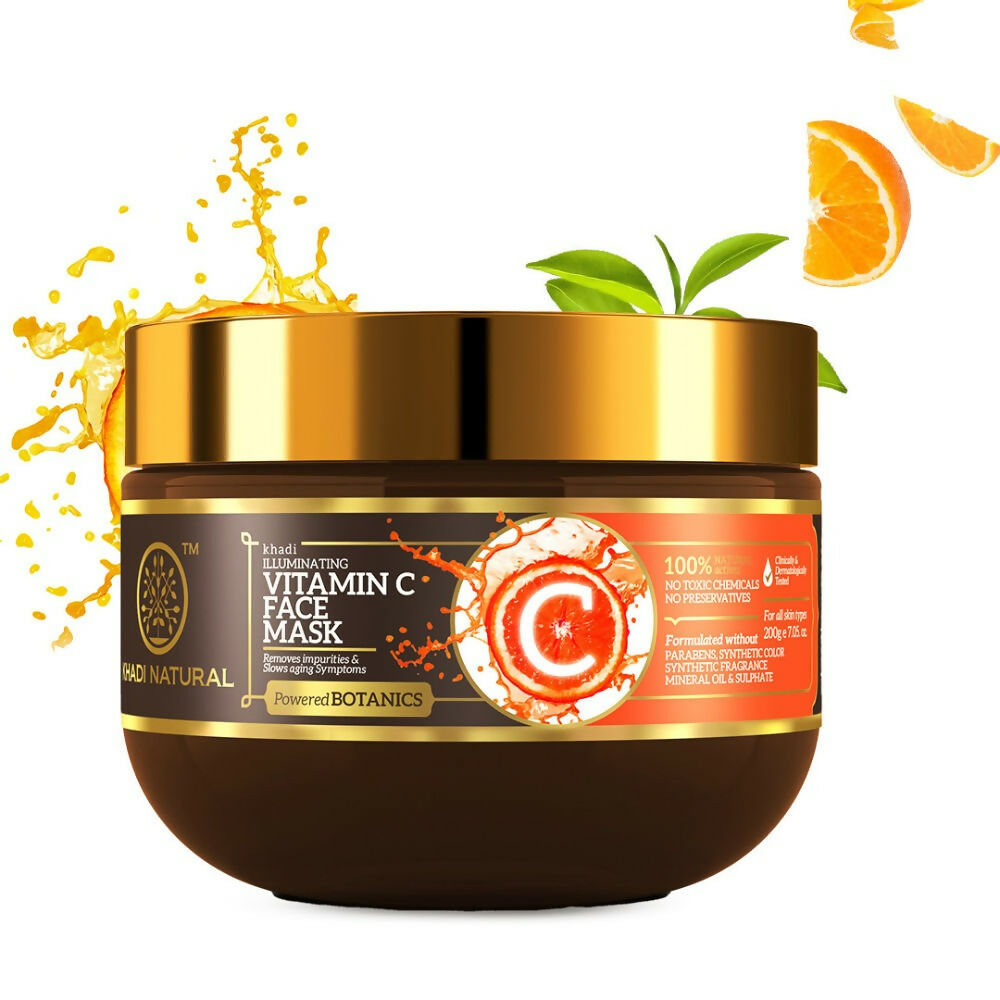 Khadi Natural Vitamin C Face Mask | Grocsy