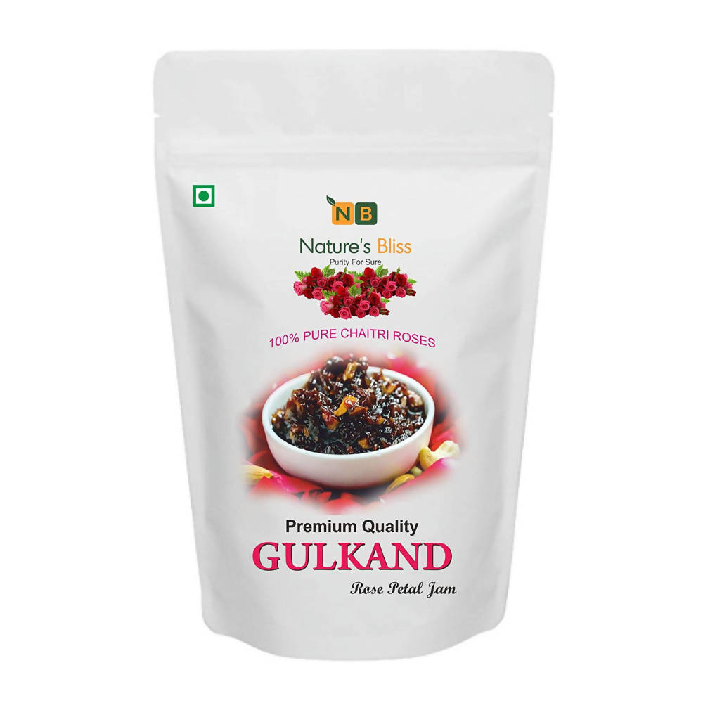 Nature's Bliss Gulkand With Rose Petals Jam | Grocsy