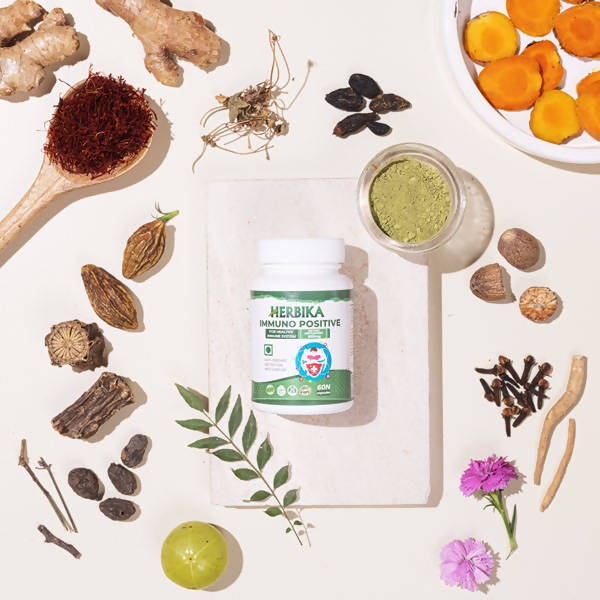 Herbika Immuno Positive Capsules | Grocsy