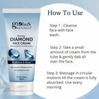 Globus Naturals Revival Diamond Face Cream, Suitable For All Skin Types | Grocsy