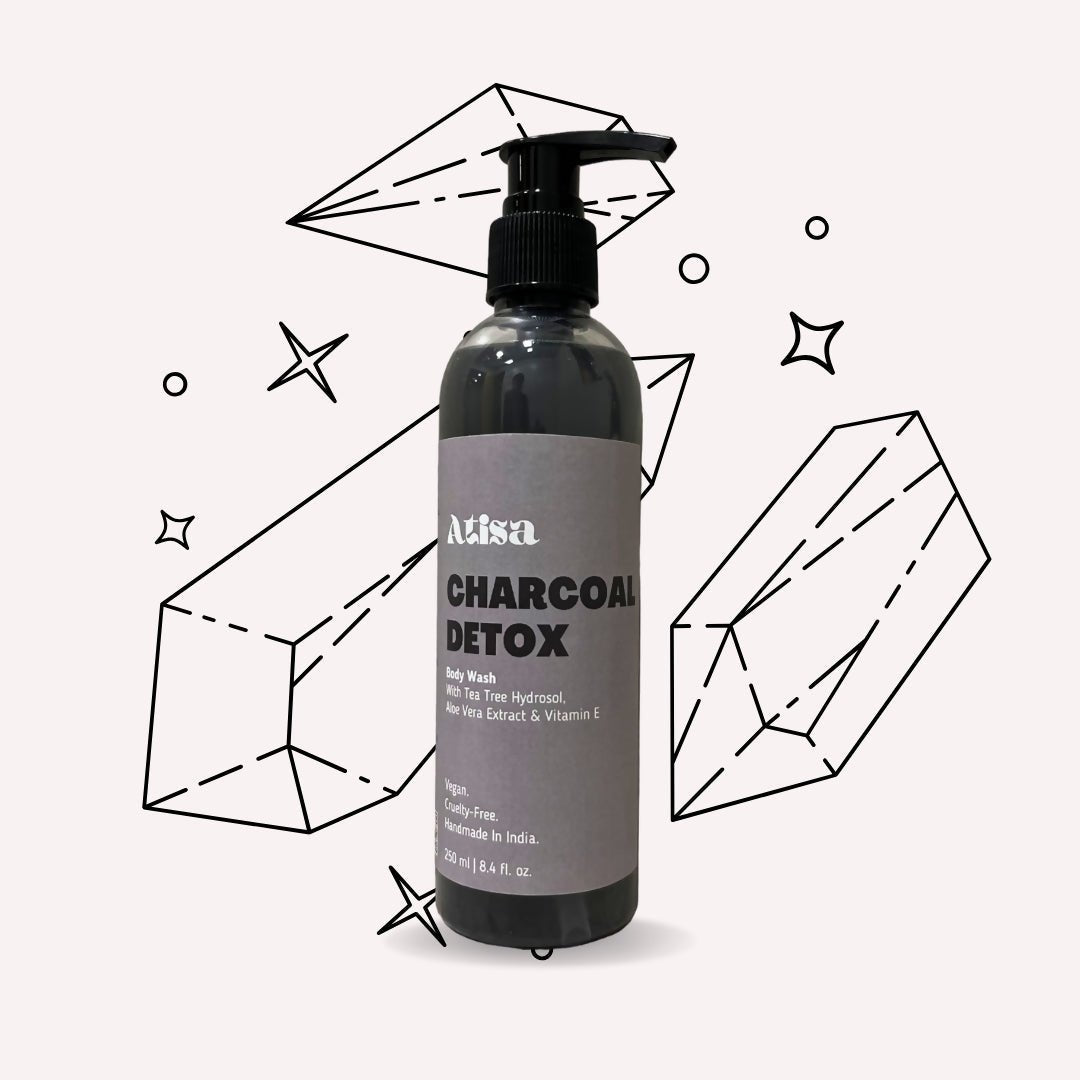 Atisa Charcoal Detox Body Wash | Grocsy