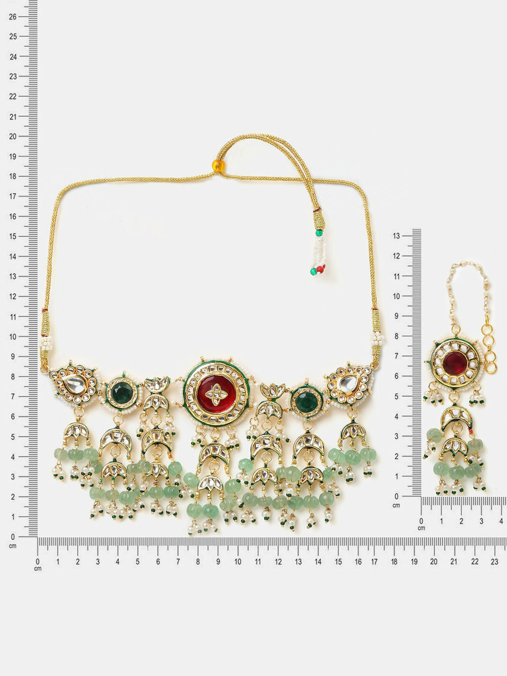 Ruby Raang Royal Choker Set | Grocsy