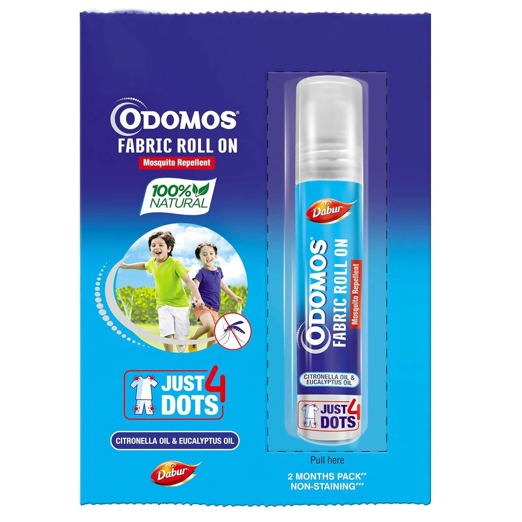 Odomos Mosquito Repellant Fabric Roll On | Grocsy