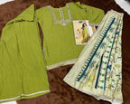 Aarshi Fashions Green Silk Suits | Grocsy