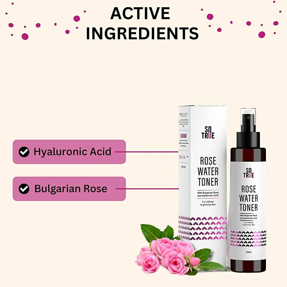 Sotrue Rose Water Face Toner | Grocsy