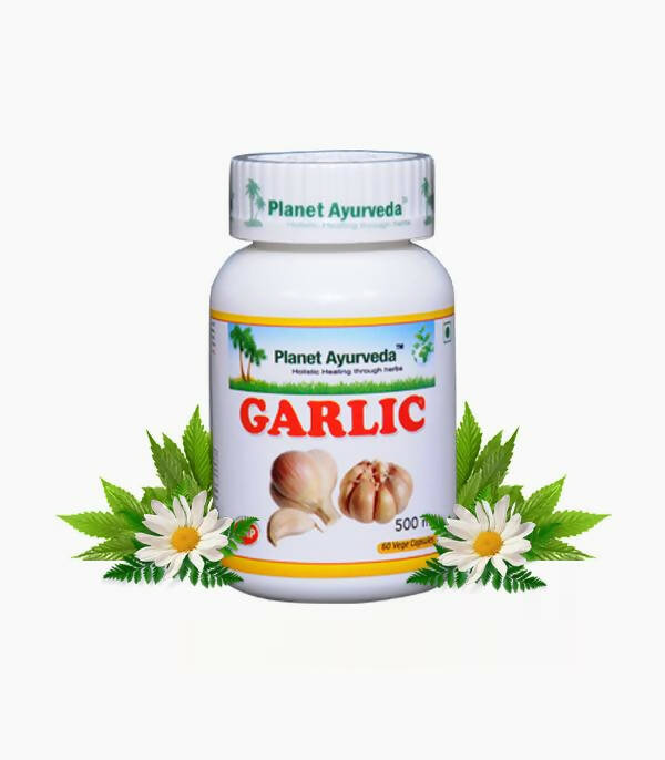 Planet Ayurveda Garlic Capsules | Grocsy