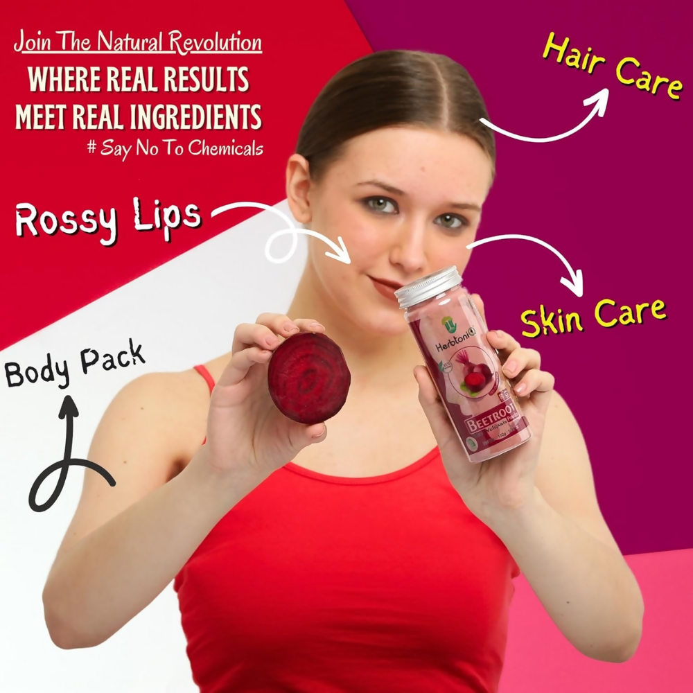 Herbtoniq Face Pack Powders - Tomato, Potato and Beetroot Powder | Grocsy