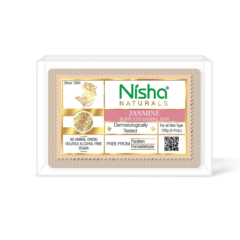 Nisha Jasmine Body Cleansing Soap Bar | Grocsy