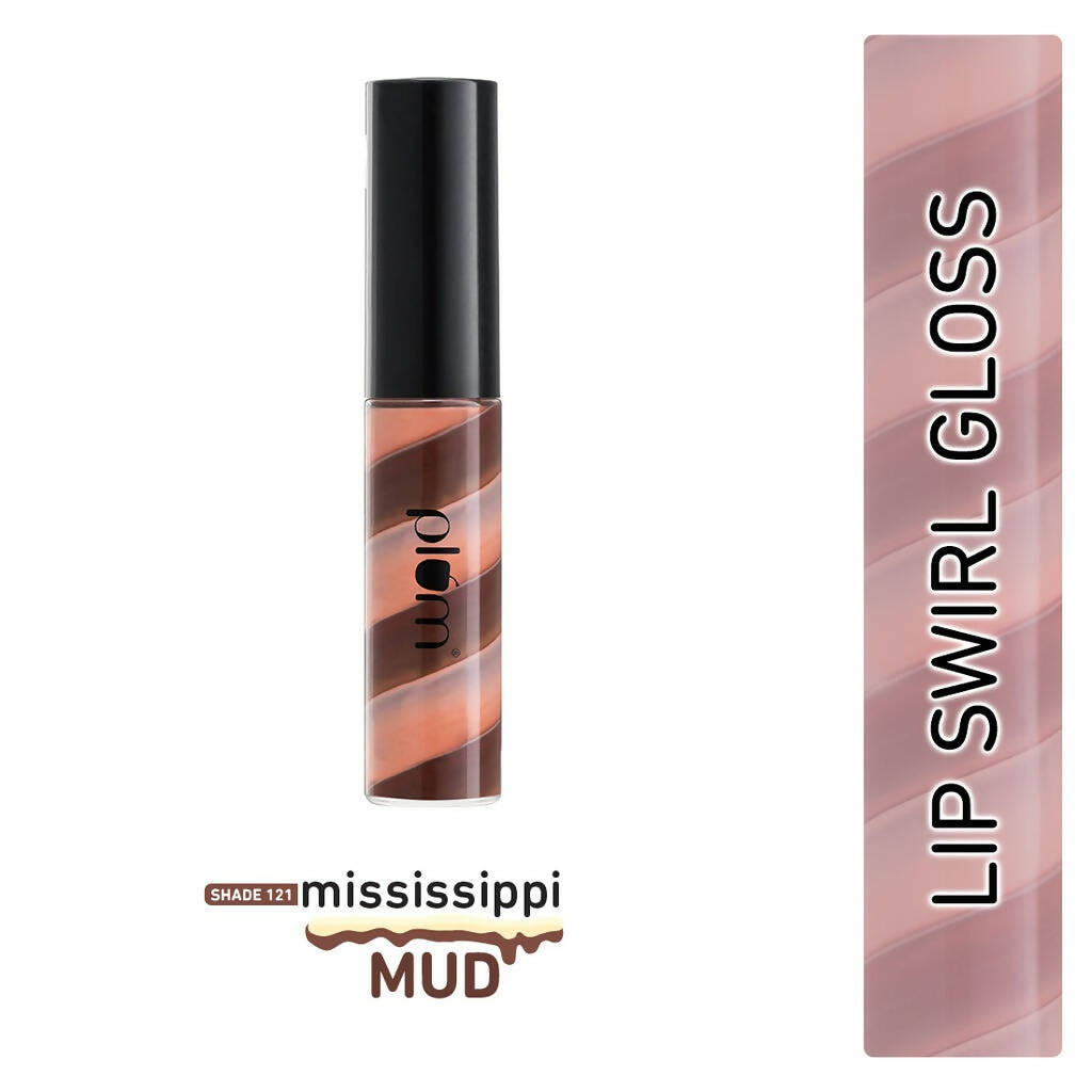 Plum Soft Swirl Lip Gloss 3 Shades In 1 & 126 Mississippi Mud | Grocsy