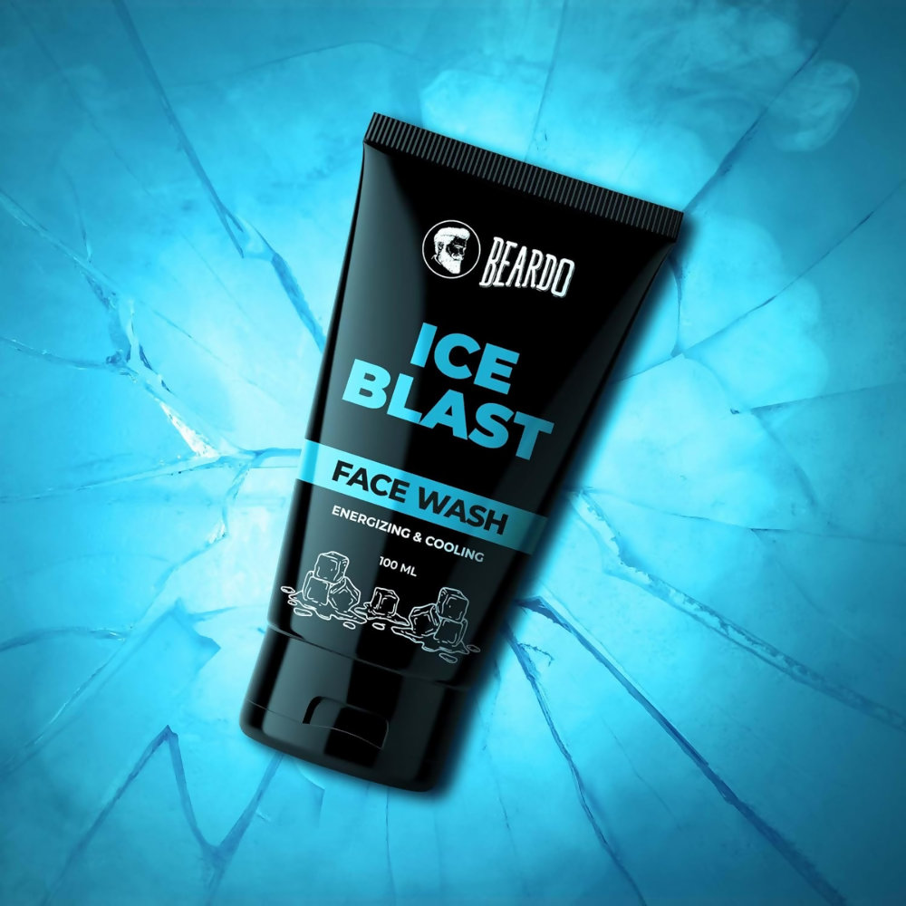 Beardo Ice Blast Cooling Facewash | Grocsy
