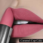 FLiCKA Wear Me Everywhere Creamy Matte Lipstick Caramel Cupcake - Pink Nude | Grocsy
