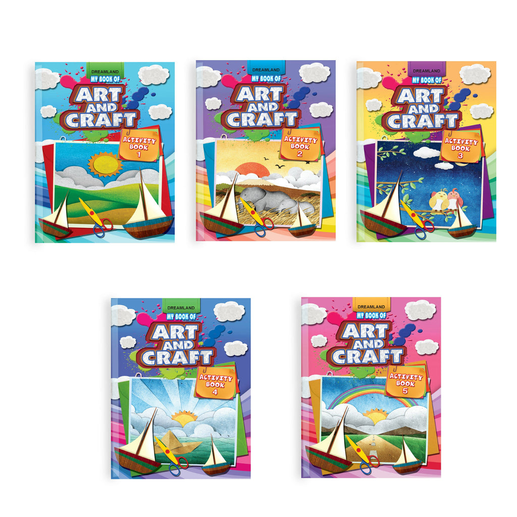 Dreamland My Book of Art & Craft - Pack (5 Titles) | Grocsy