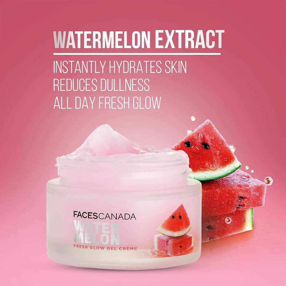 Faces Canada Water Melon Fresh Glow Gel Creme | Grocsy