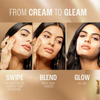 Lakme 9 to 5 Powerplay Velvet Creme Highlighter - Sultry Gold | Grocsy