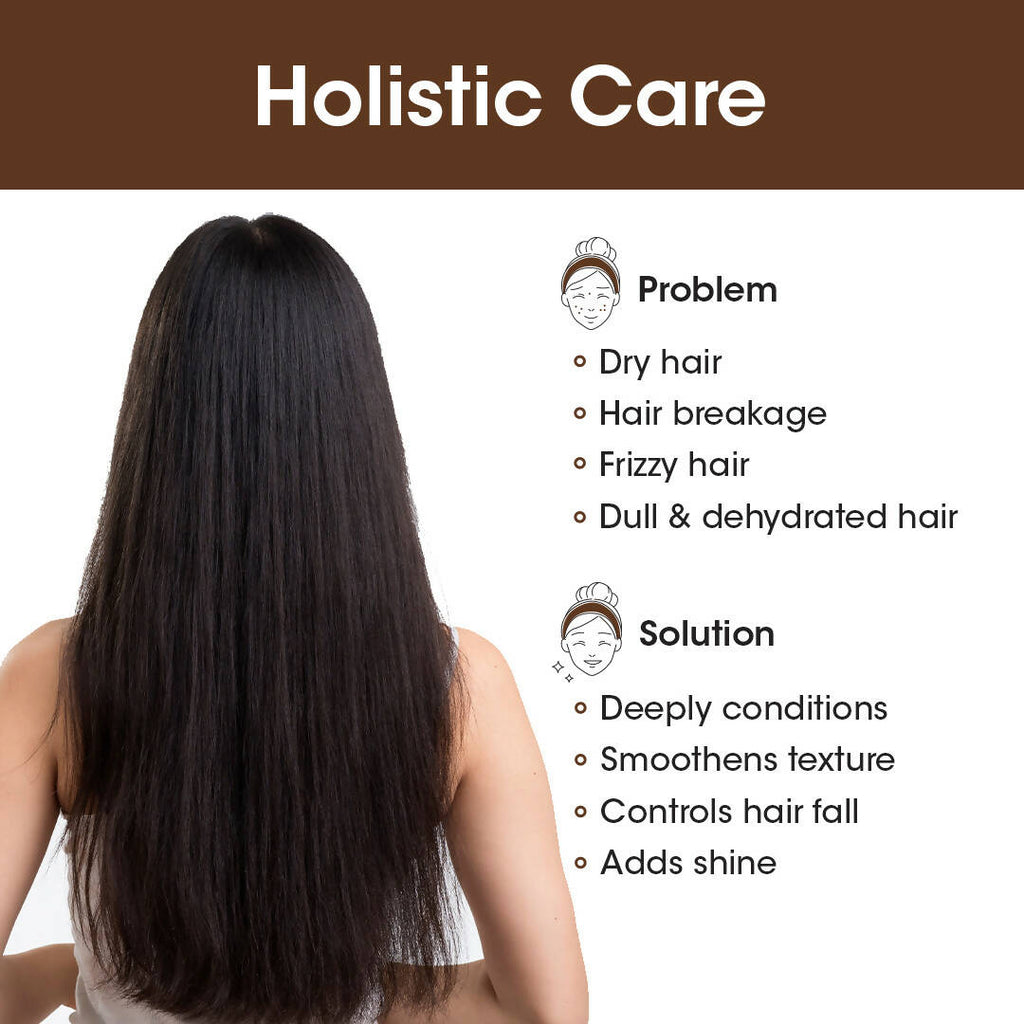 TAC - The Ayurveda Co. Bhringabali Hair Conditioner for Dry & Frizzy Hair with Amla & Bhringraj | Grocsy