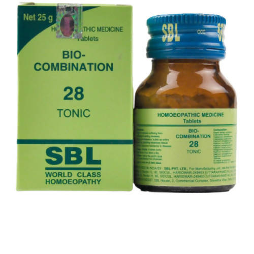 SBL Homeopathy Bio-Combination 28 Tablets | Grocsy