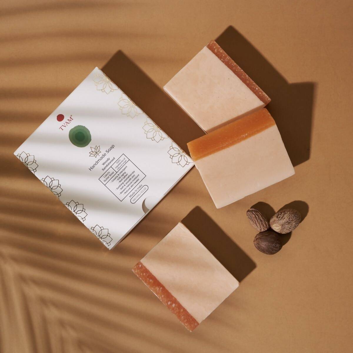 Tvam Handmade Soap – Woody Sandalwood | Grocsy