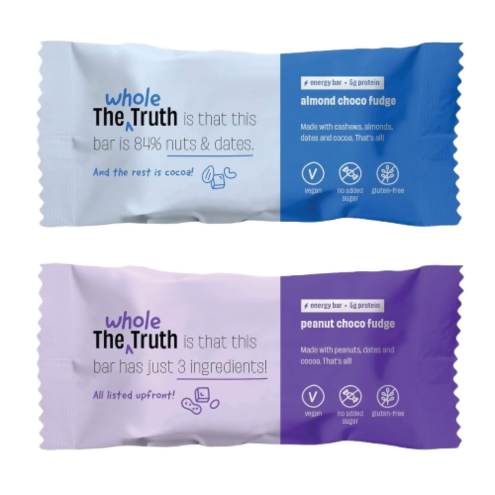 The Whole Truth Energy Bars - Nuts For You | Grocsy