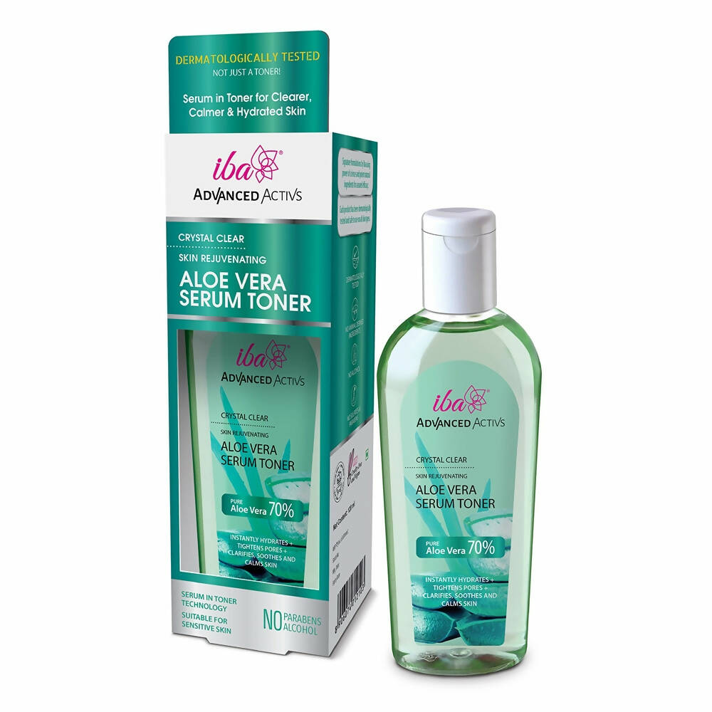 Iba Advanced Activs Crystal Clear Aloe Vera Serum Toner | Grocsy