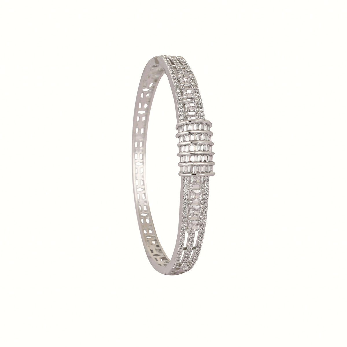 Nuyug Diamond Radiance Anti Tarnish Bangle | Grocsy