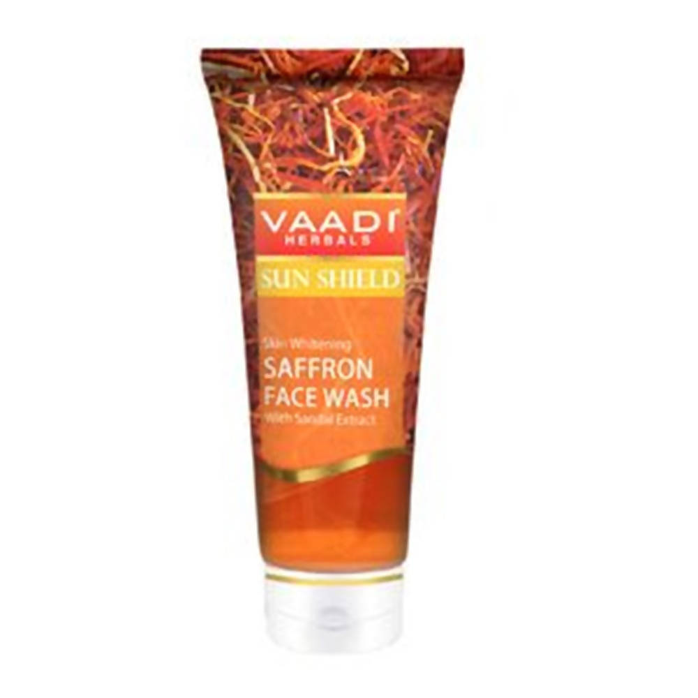 Vaadi Herbals Skin Whitening Saffron Face Wash With Sandal Extract | Grocsy