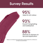 TAC - The Ayurveda Co. Liquid Matte Velvet Mauve Lipstick | Grocsy