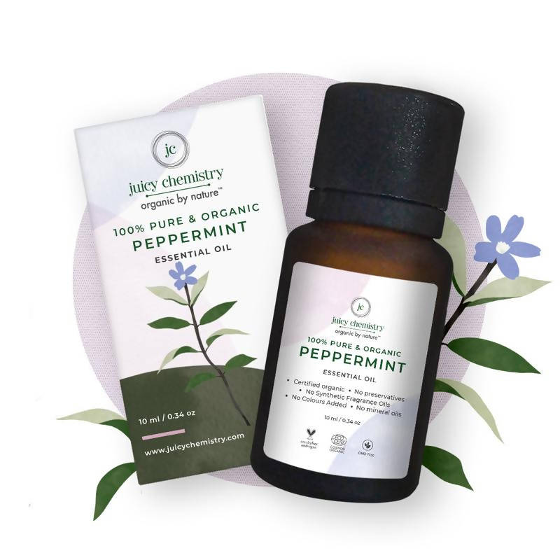 Juicy Chemistry Peppermint Essential Oil | Grocsy