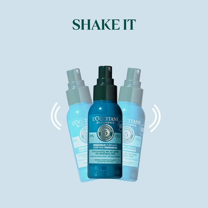 L'Occitane Five Herbs Pure Freshness Dry Shampoo | Grocsy
