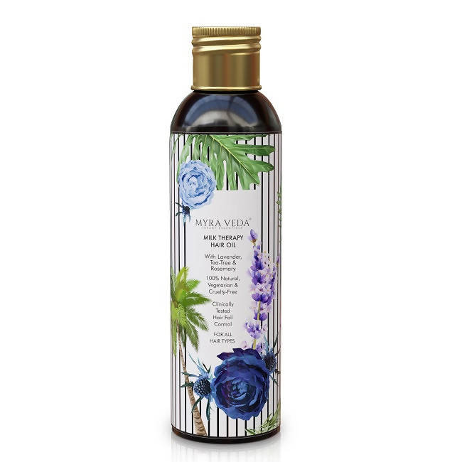Myra Veda Milk Therapy Hair Oil | Grocsy