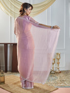 kasee Embellished Beads and Stones Pure Silk Saree | Grocsy