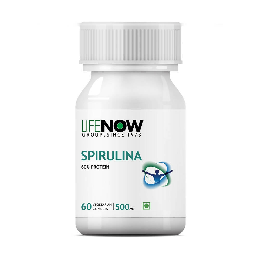 Lifenow Spirulina Capsules | Grocsy