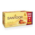 Santoor Gold Bathing Bar Soap with Kashmiri Saffron & Sandal | Grocsy