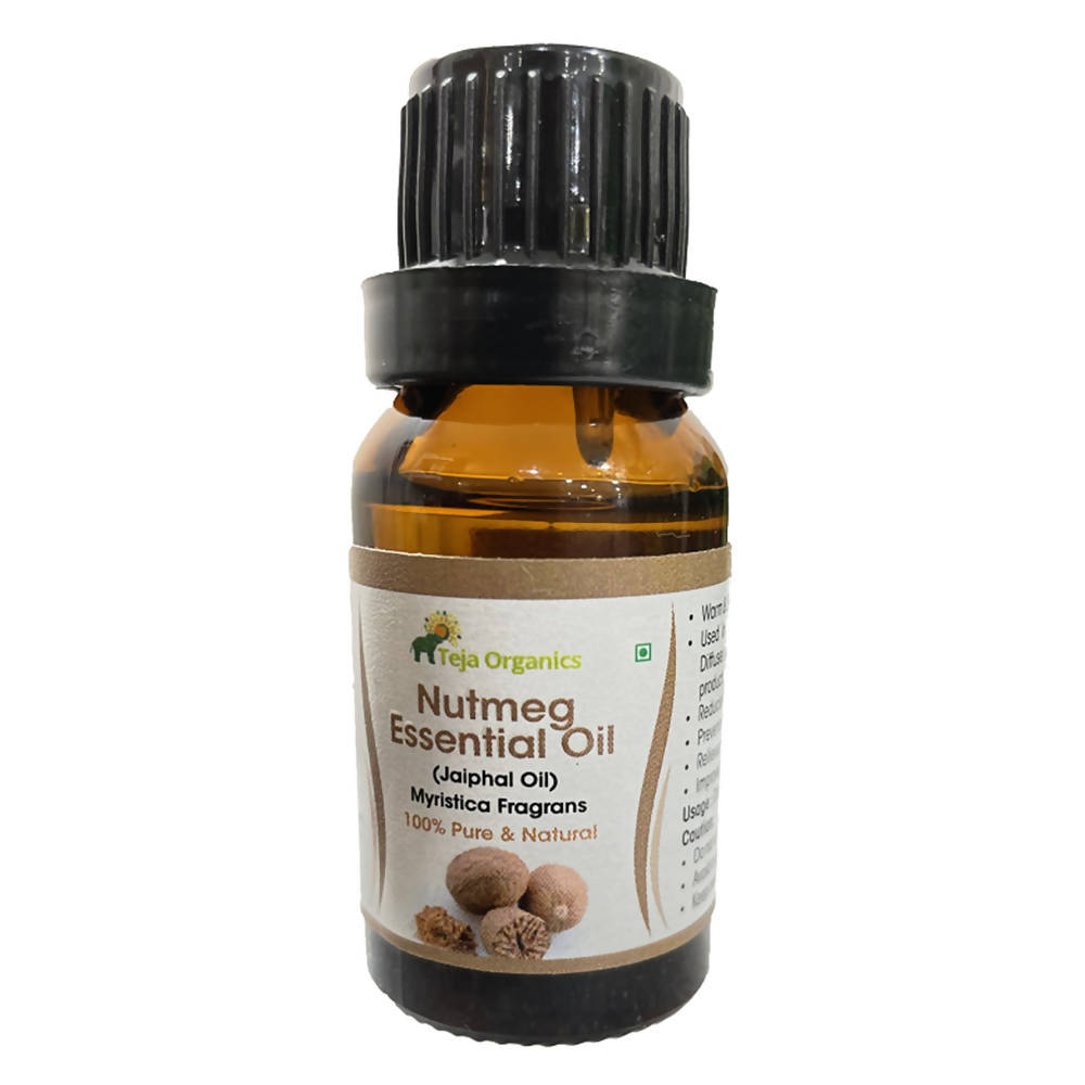 Teja Organics Pure Nutmeg Essential Oil | Grocsy