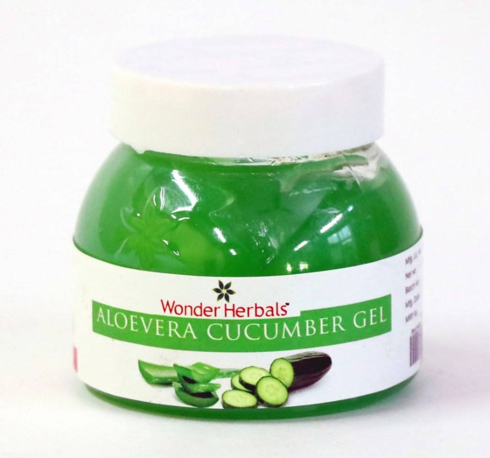 Wonder Herbals Aloevera Cucumber Gel | Grocsy