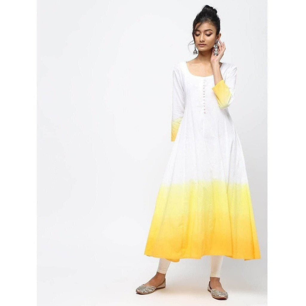 Cheera Flair Kurta With Double Dyed Omre Kurta | Grocsy