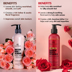 Botanic Hearth Garden Rose Vitamin E & British Rose Almond BodyWash | Grocsy