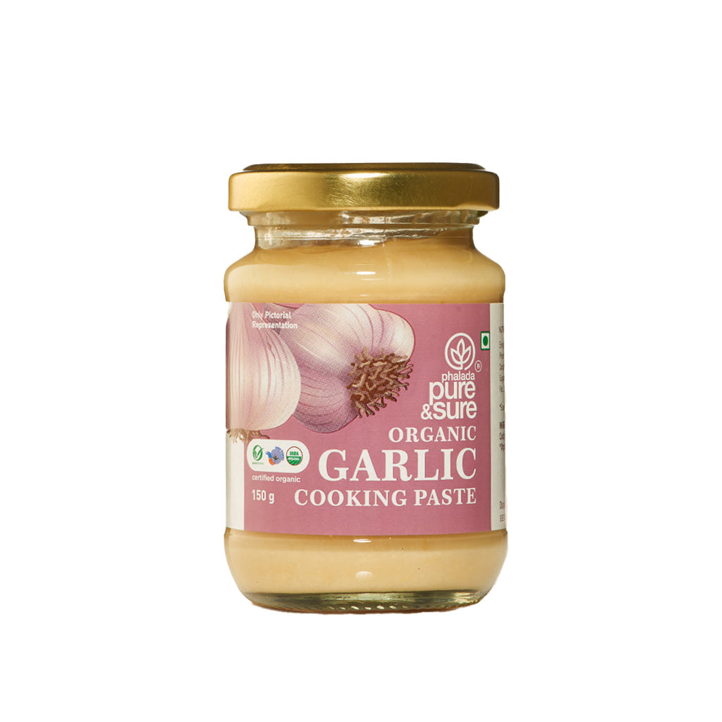 Pure & Sure Organic Garlic Paste | Grocsy