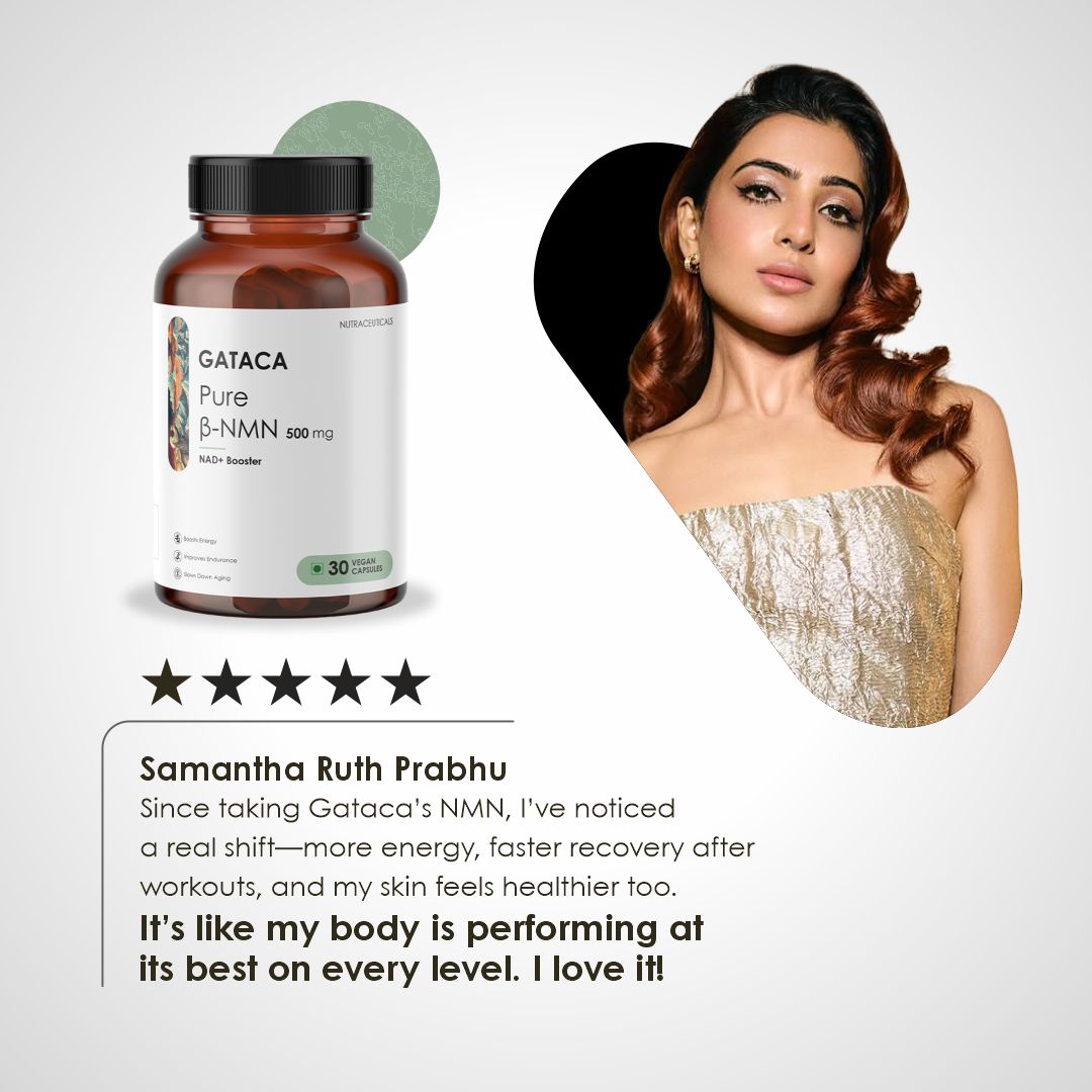 GATACA Pure β-NMN - 1000 mg Capsules, Backed by 21 Patents | Grocsy