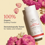 Juicy Chemistry Organic Dusting Powder Fortified With Damask Rose & Jasmine | Grocsy