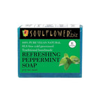 Soulflower Refreshing Peppermint Handmade Soap | Grocsy