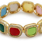Navratan Bangle- Ruby Raang | Grocsy