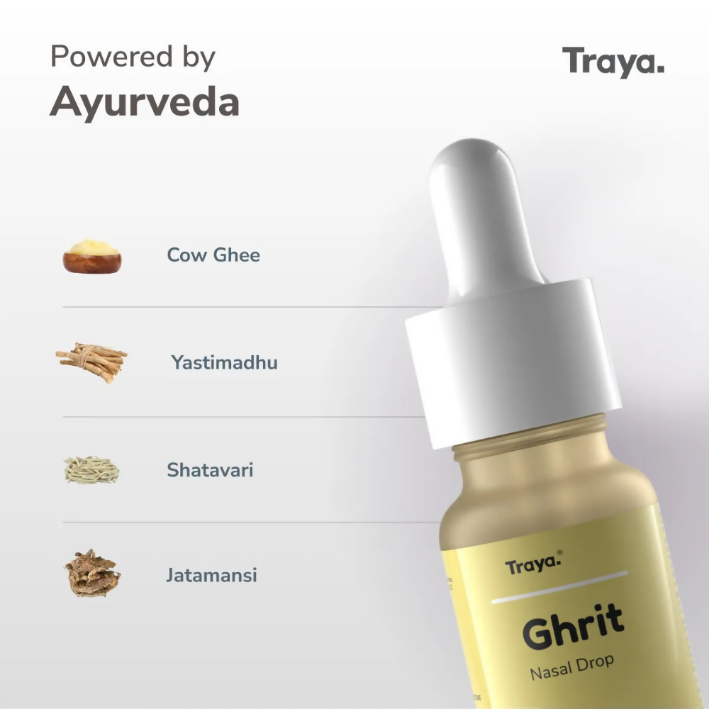 Traya Ghrit Nasal Drops | Grocsy