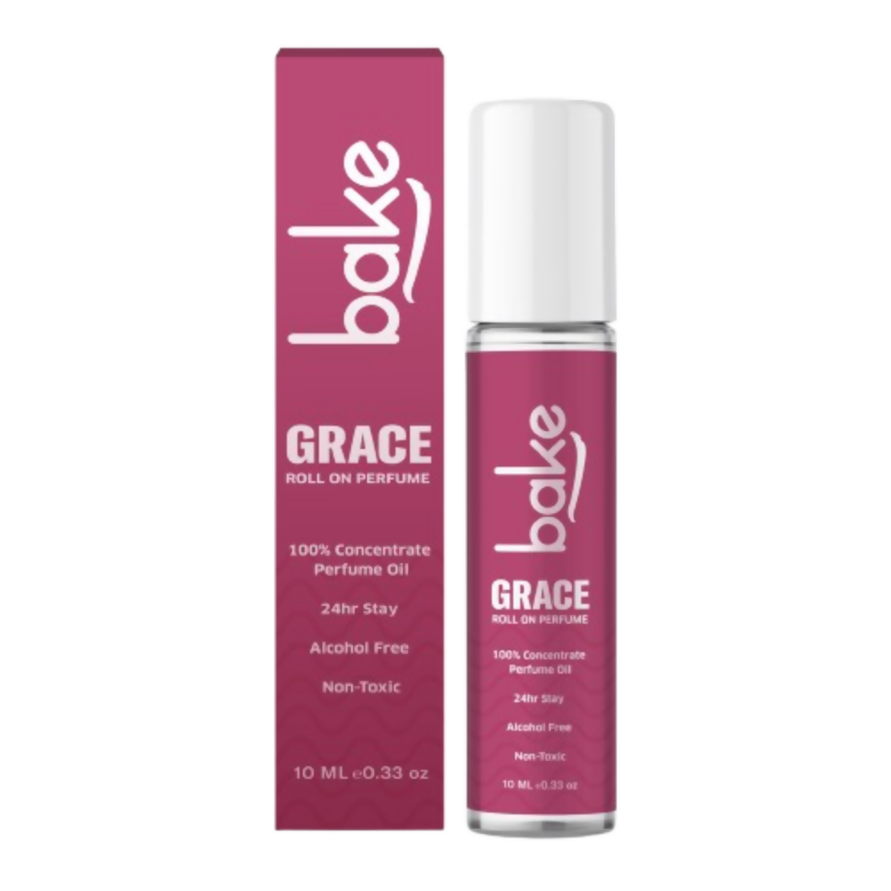 Bake Grace 100% Concentrated Perfume Oil Roll on Fragrance For Men & Women - White Oud | Grocsy
